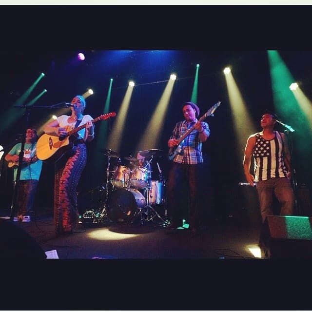 Sharing the stage with Anuhea — sold-out SF show, 2014