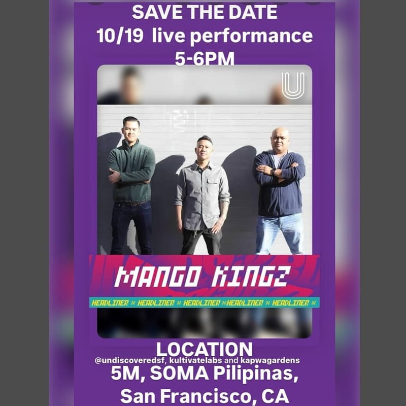 Poster: Headlining UNDISCOVERED SF — SoMa Pilipinas, San Francisco, 2024