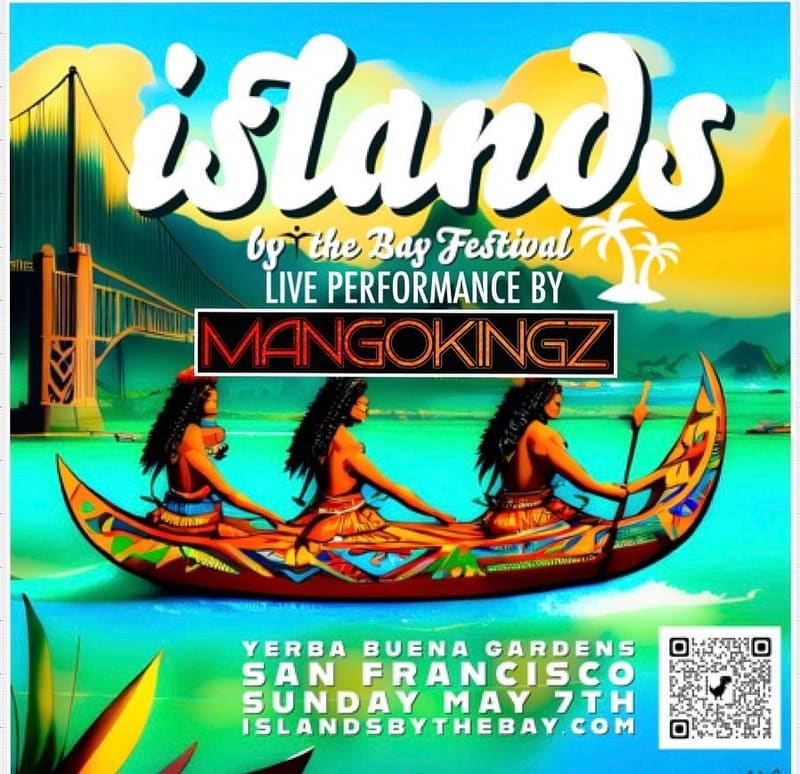 Poster: Islands by the Bay Festival — Yerba Buena Gardens, San Francisco