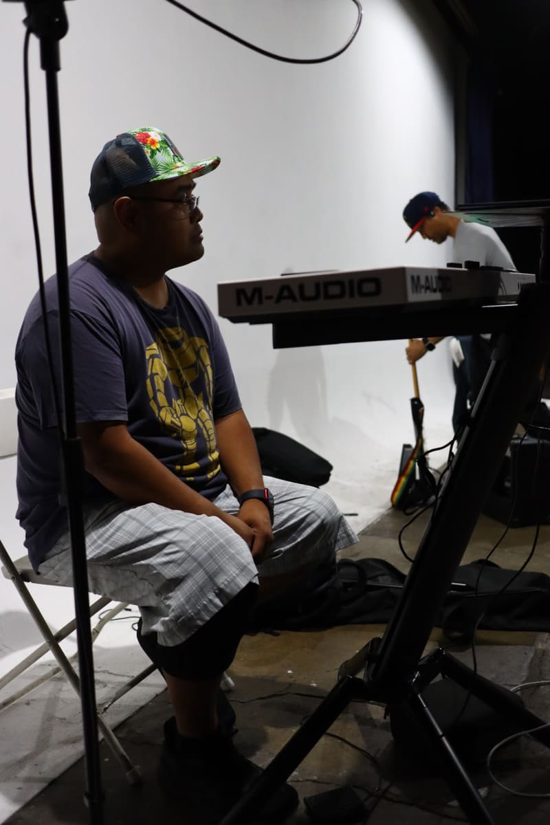 Working out the vocals