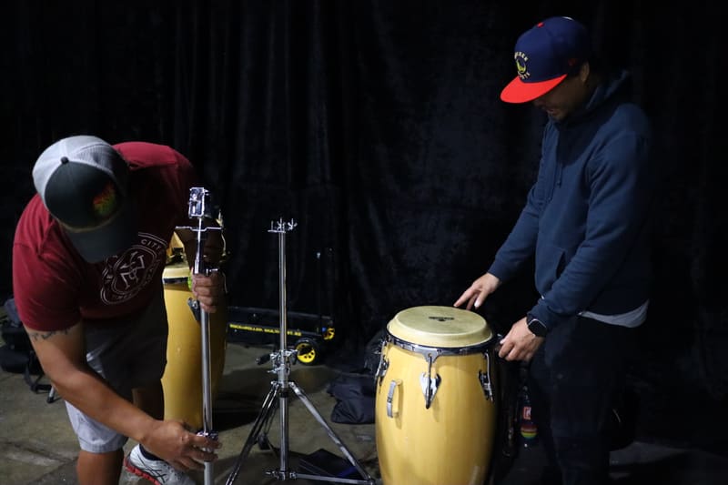 Dialing in the congas